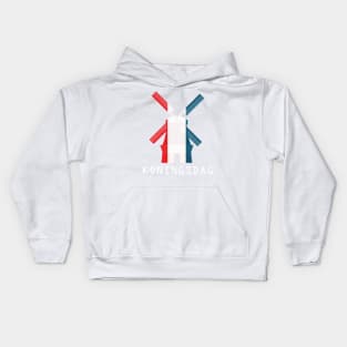 koningsdag t shirt Kids Hoodie